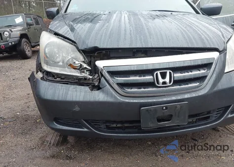 2006 Honda Odyssey Ex-L из США, поврежденный, VIN 5FNRL38686B053676